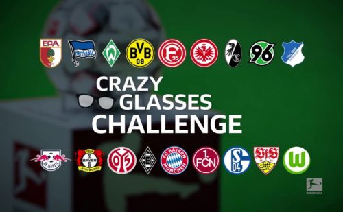 Crazy Glasses Challenge: Eintracht Frankfurt, Hertha BSC & Werder Bremen
